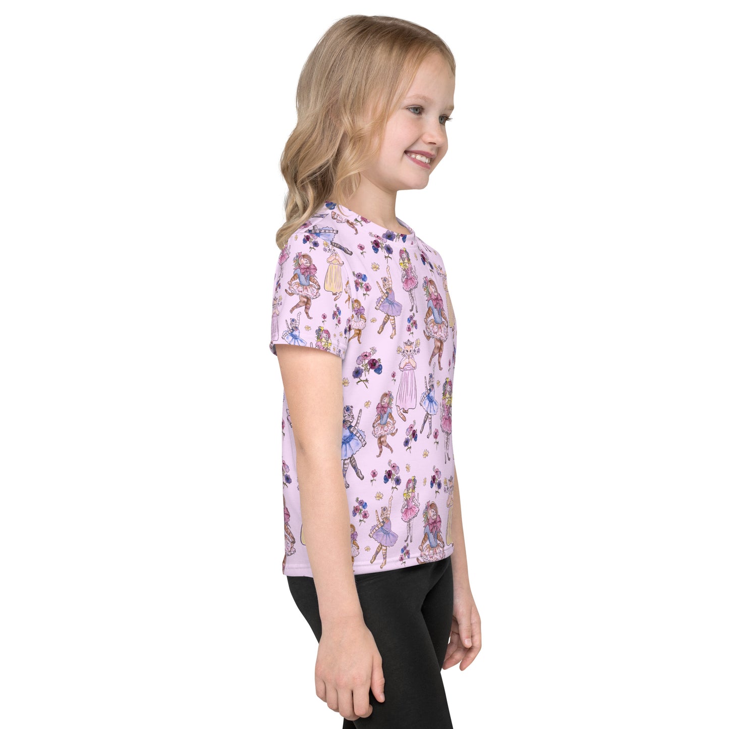 Kids crew neck t-shirt- Pas de Chat