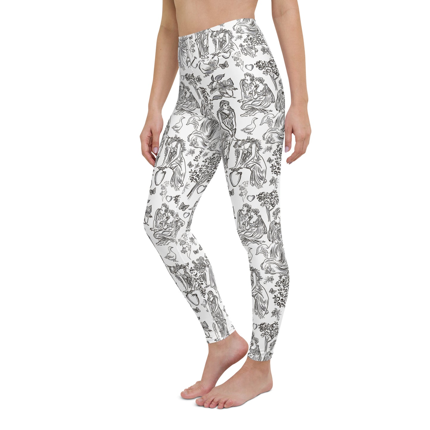 Leggings- Vintage Illustrations reimagined
