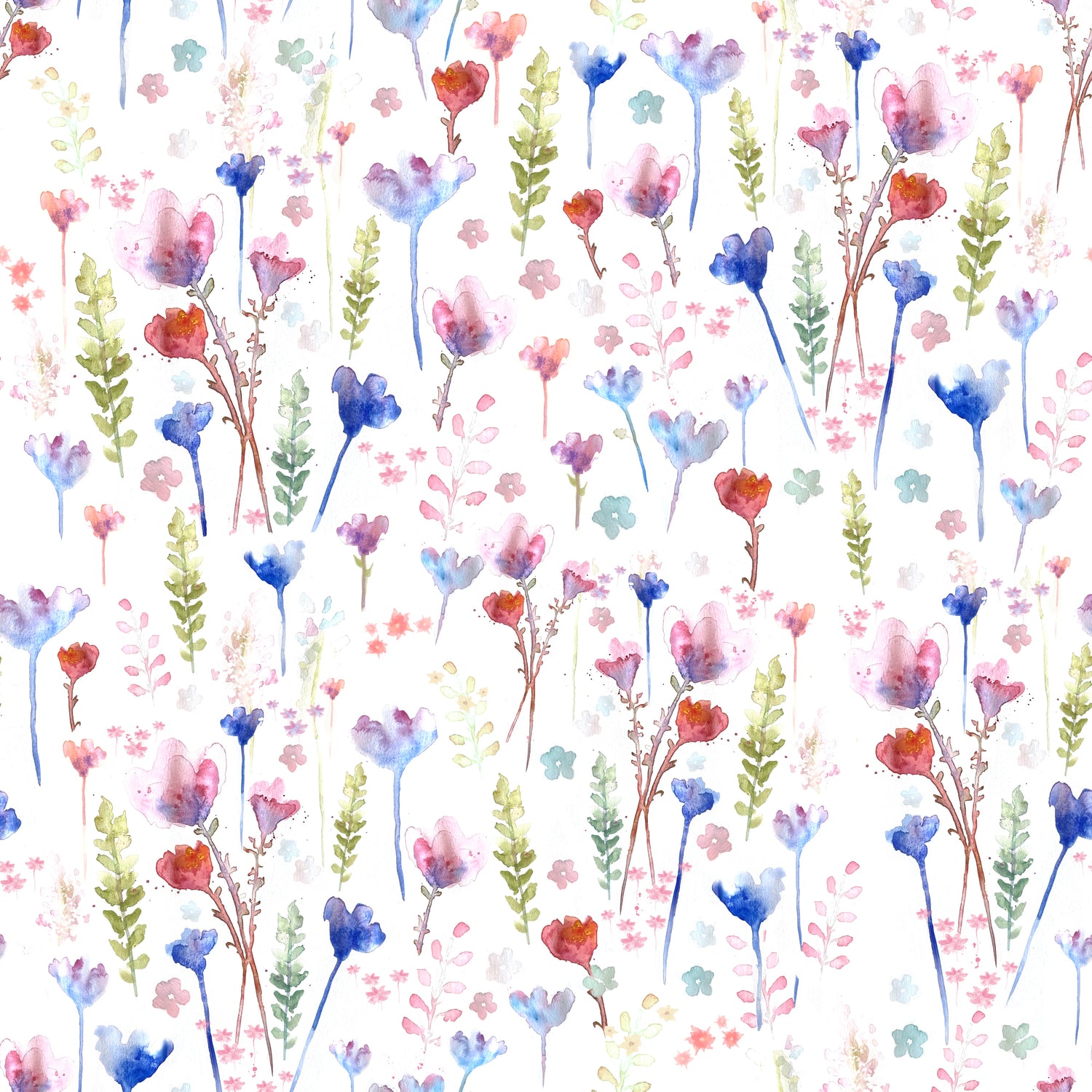 Watercolour florals