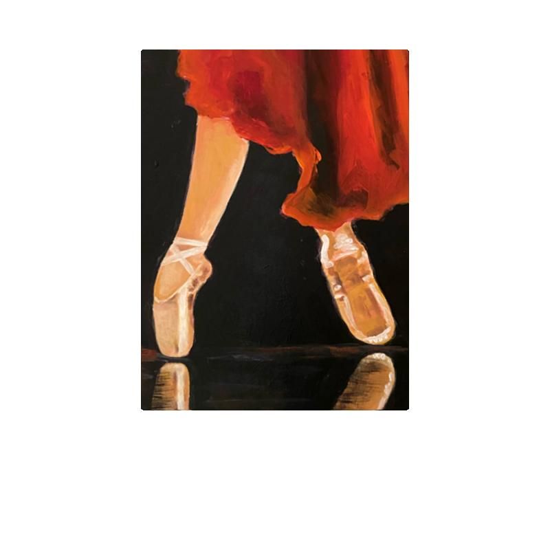 Painting. En pointe