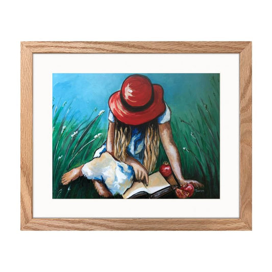 Painting. Chapeau Rouge