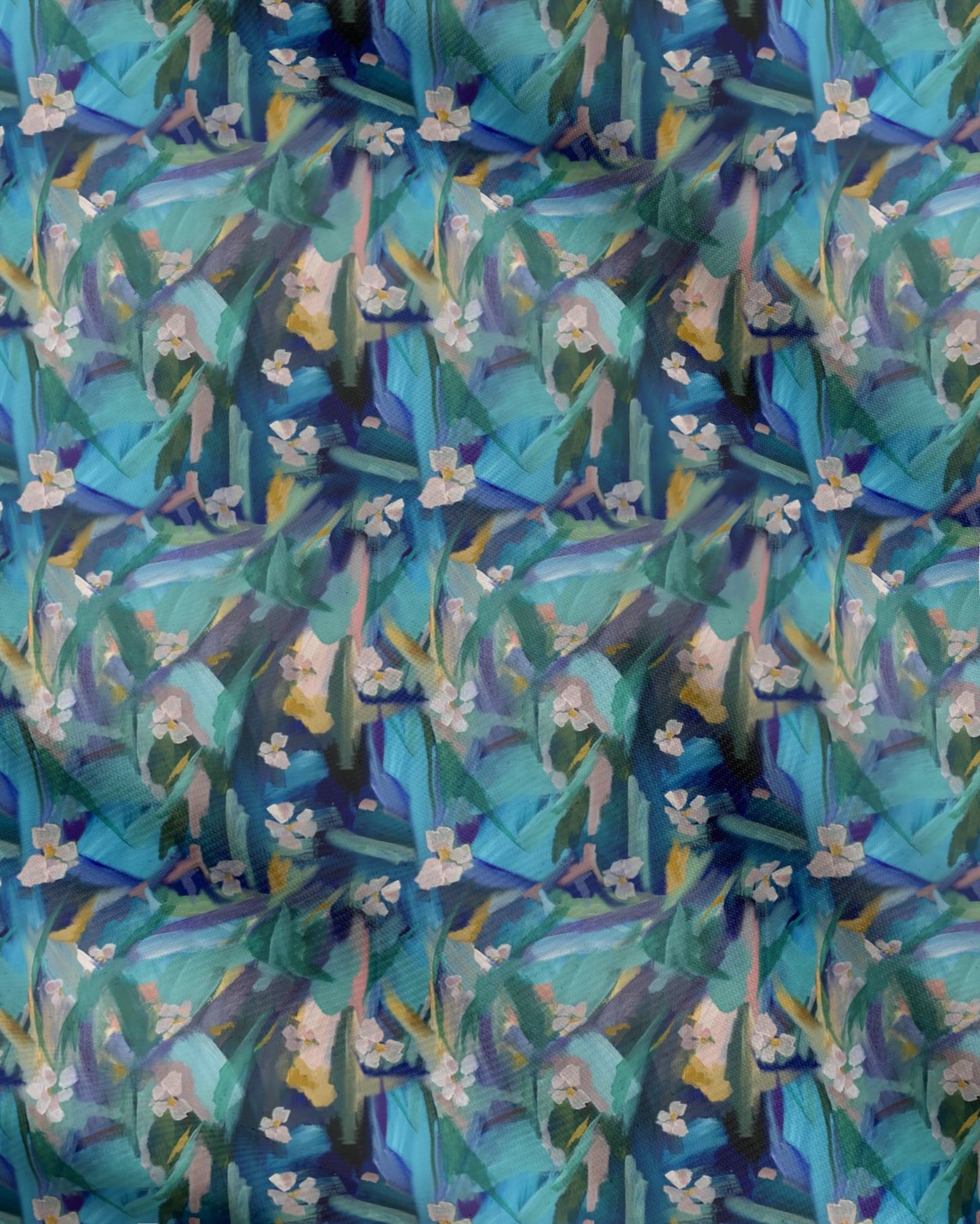 Abstract Floral 1 Fabric