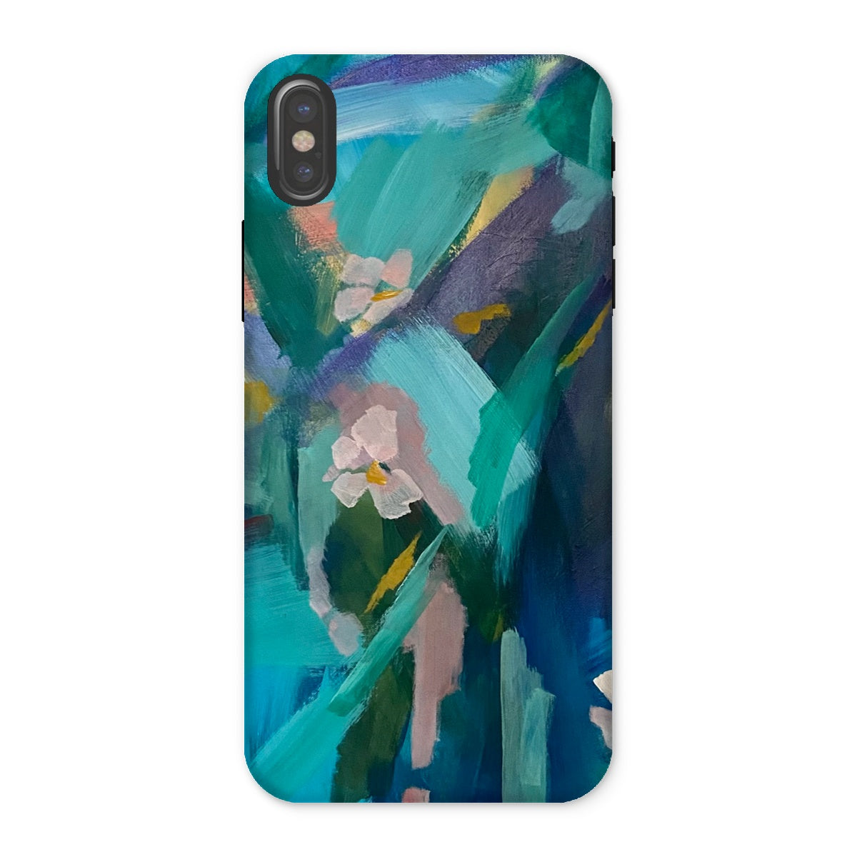 Abstract Floral I Tough Phone Case