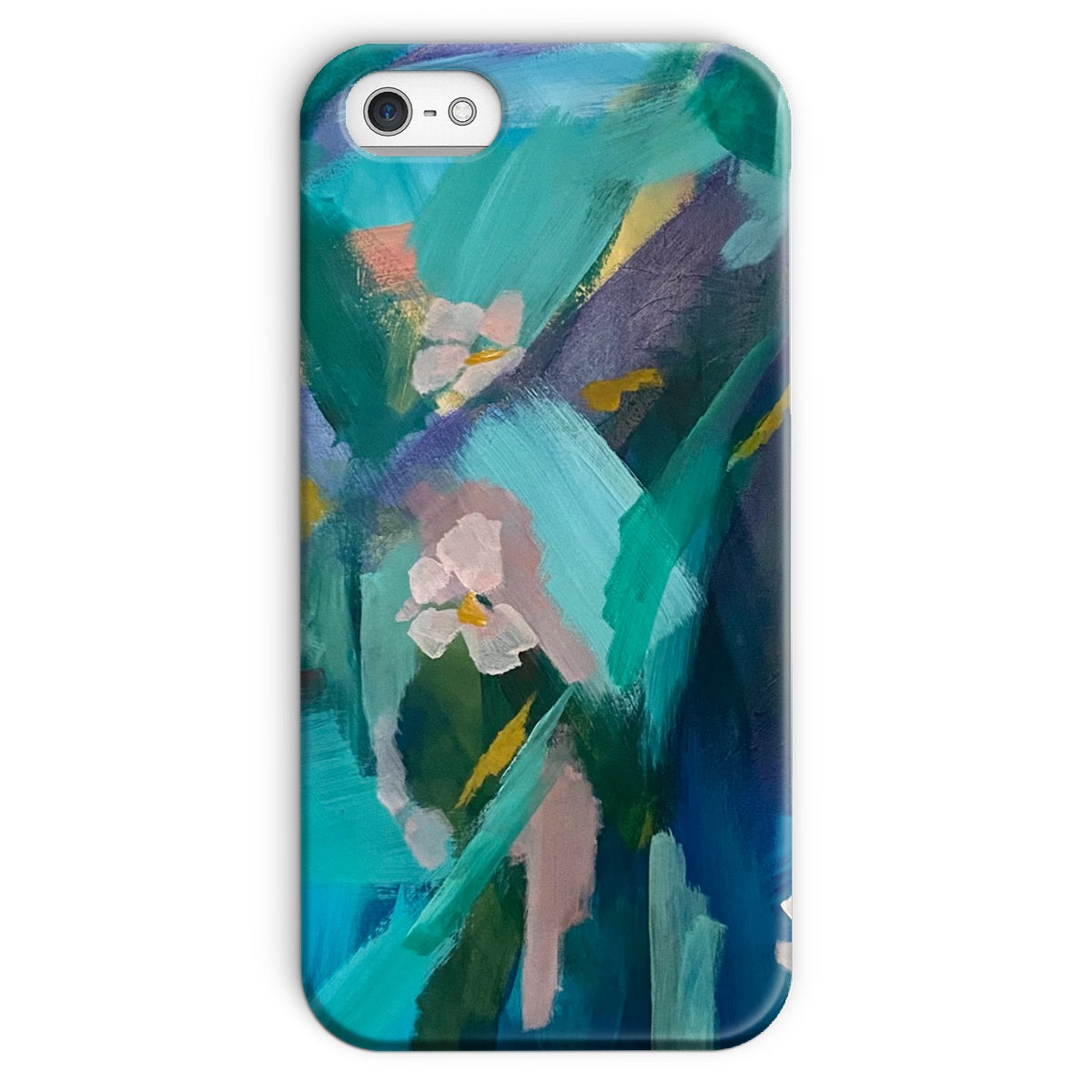 Abstract Floral I Snap Phone Case