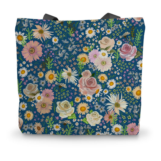 Spring Bouquet Canvas Tote Bag