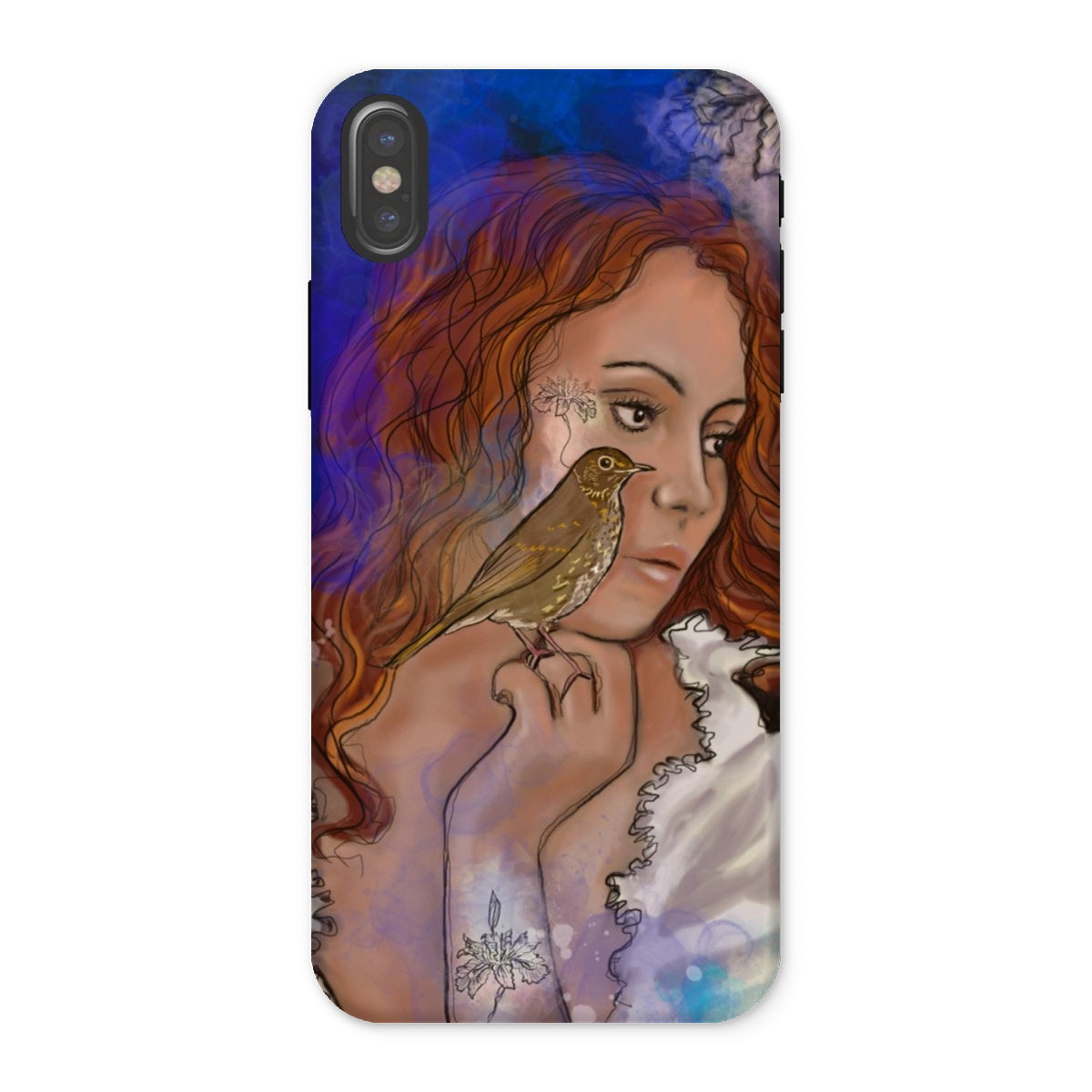 Song Trush Tough Phone Case