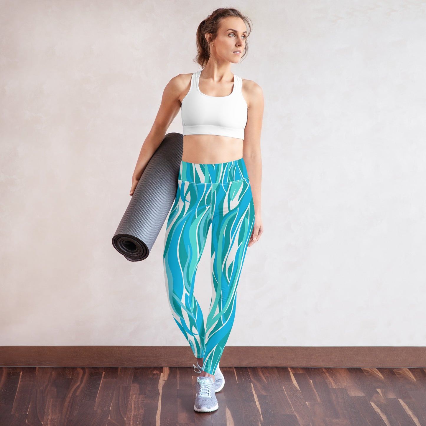 Leggings. Wave- Yoga Leggings