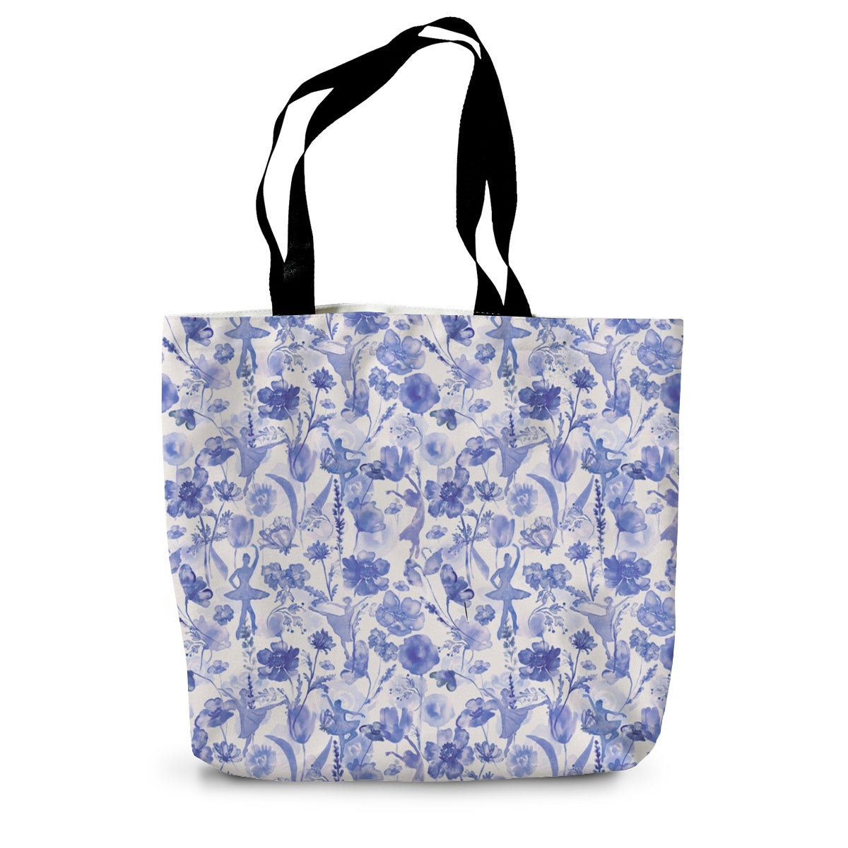 Ballet toile de jouy Canvas Tote Bag