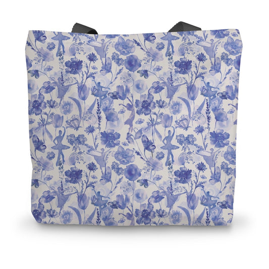 Ballet toile de jouy Canvas Tote Bag